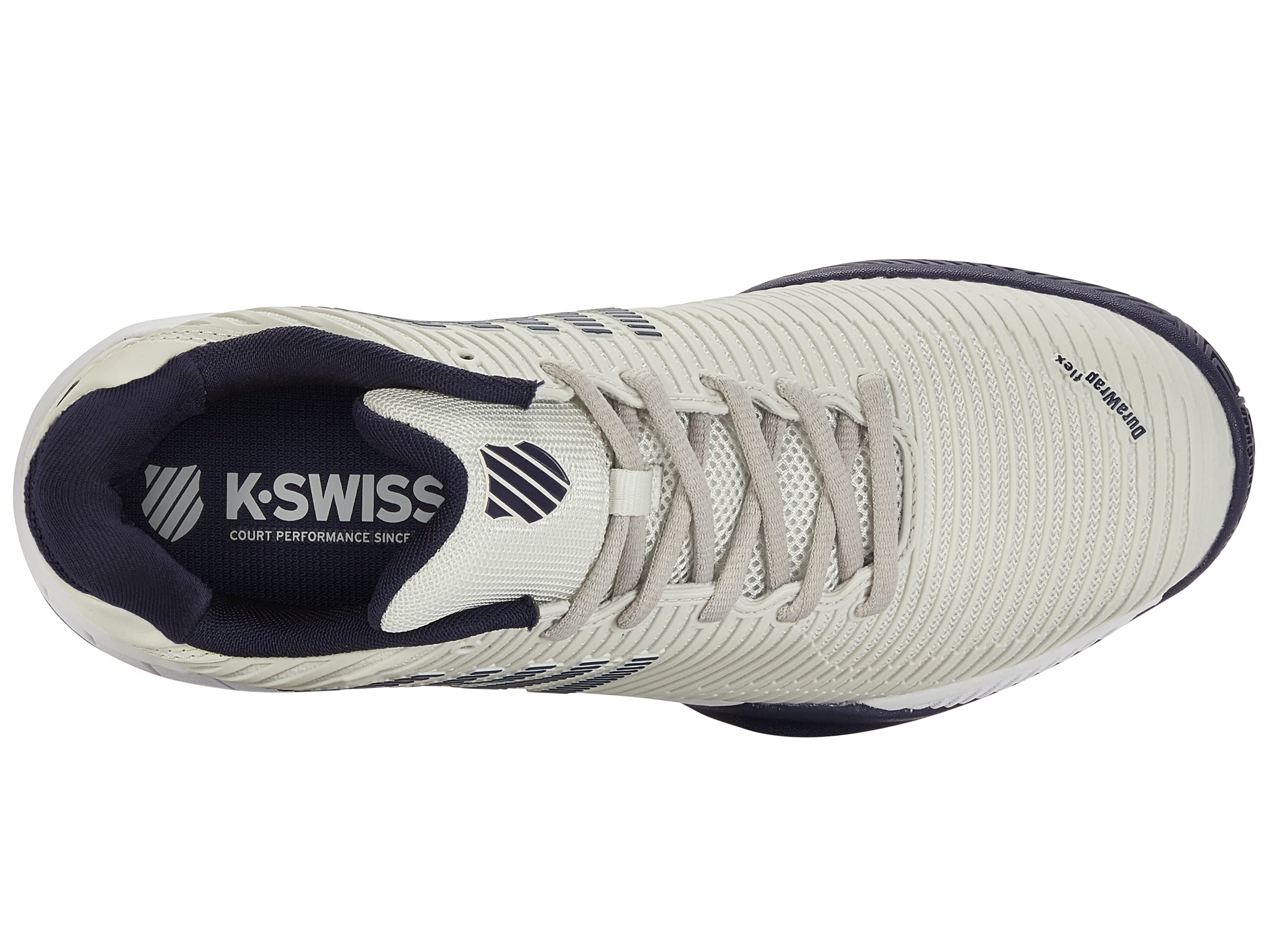 K-Swiss Women's Hypercourt Express 2 Tennis Shoe (Almost Mauve/Sepia Rose/Pale Neon Coral)
