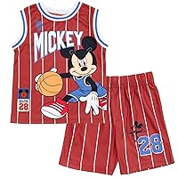 Disney Mickey Mouse Tank Top and Mesh Shorts Toddler to Little Kid
