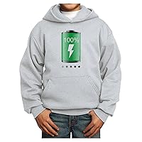 Full Energy 100 Percent Youth Hoodie Pullover Sweatshirt