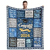 2024 Graduation Gifts, Graduation Gifts for Him, Graduation Gifts, College Graduation Gifts for Him Blanket 50