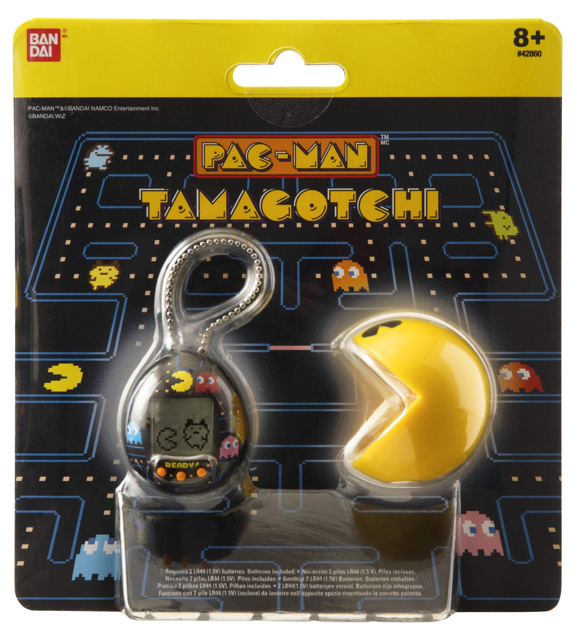 Tamagotchi Deluxe PAC-Man with Case - Black Maze
