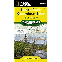 Hahns Peak, Steamboat Lake Map (National Geographic Trails Illustrated Map, 116)