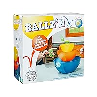 Ballz'n | The Fast Paced Pong Ball Bouncing Trick Shots Game for Tipsy Adults and Family Game Night | Fun Family Board Game Floor Game Party Game Adult Game | Portable and Easy Storage | 2-6 Players