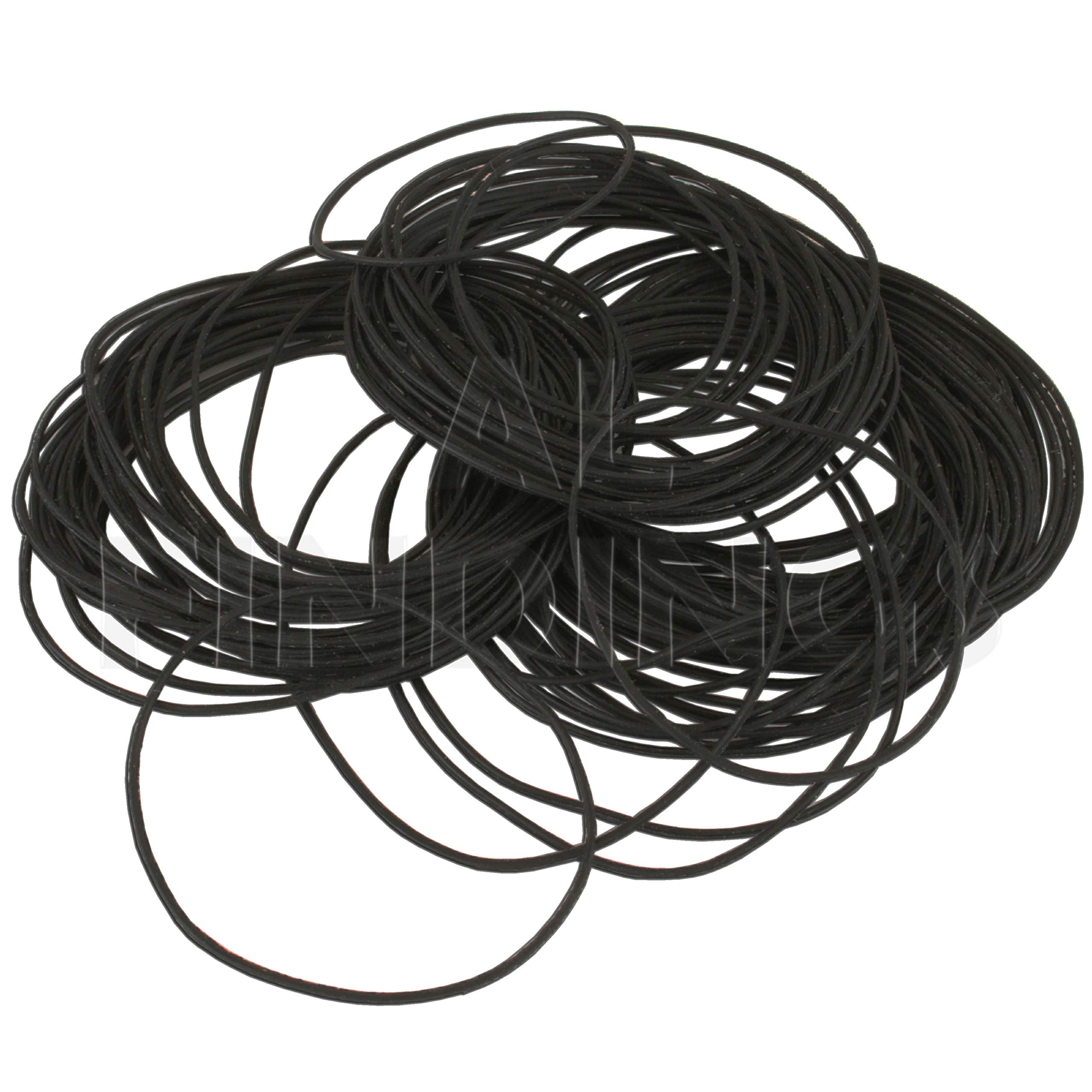 Jewellers Tools 32-50 MM X 100 Round Gaskets 0 Rings Seal Rubber Washers for Watches Assorted
