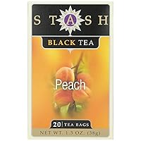 Stash Peach Black Tea, Tea , 20 ct