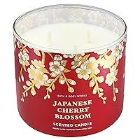 Bath aпd Body - 3-Wick Candle 14.5 Oz (Japanese Cherry Blossom)