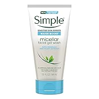Water Boost Micellar Facial Gel Wash for Sensitive Skin, 5 Ounce (Pack of 3)