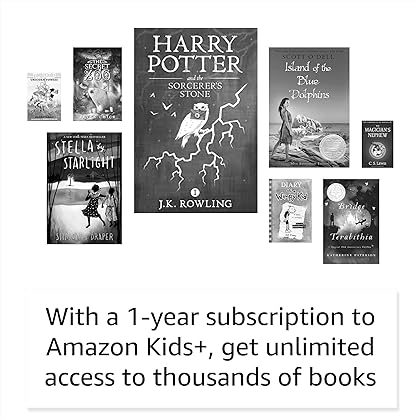 Kindle Kids (2022 release) – Includes access to thousands of books, a cover, and a 2-year worry-free guarantee - Unicorn Valley