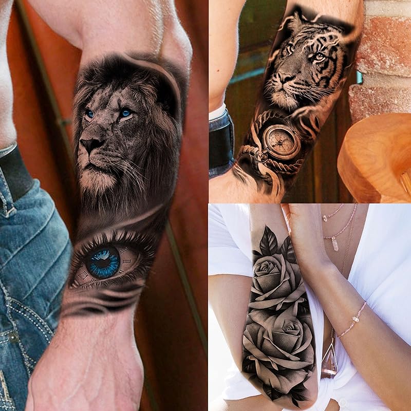 75 Stunning Lion and Tiger Tattoos by Some of the World's Best Artists