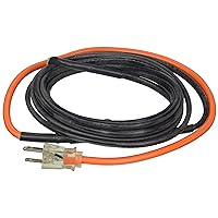 M-D Building Products 4341 12-Foot Pipe Heating Cablewith Thermostat