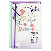 Hallmark Birthday Card for Sister (Life is a Gift)