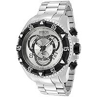 Invicta Men's 1881 Reserve Chronograph Silver Dial Stainless Steel Watch