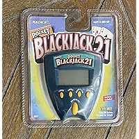 Pocket Blackjack 21 Handheld Game (dark green)