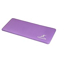 ProsourceFit Extra Thick Yoga Knee Pad and Elbow Cushion 15mm (5/8”) Fits Standard Mats for Pain Free Joints in Yoga, Pilates, Floor Workouts