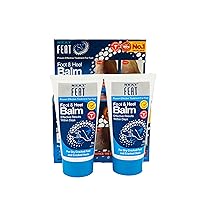 Foot and Heel Balm, 2 for 1, Moisturizing Foot Cream, for Dry & Cracked Skin on Heels and Feet, 5.2 Fl Oz