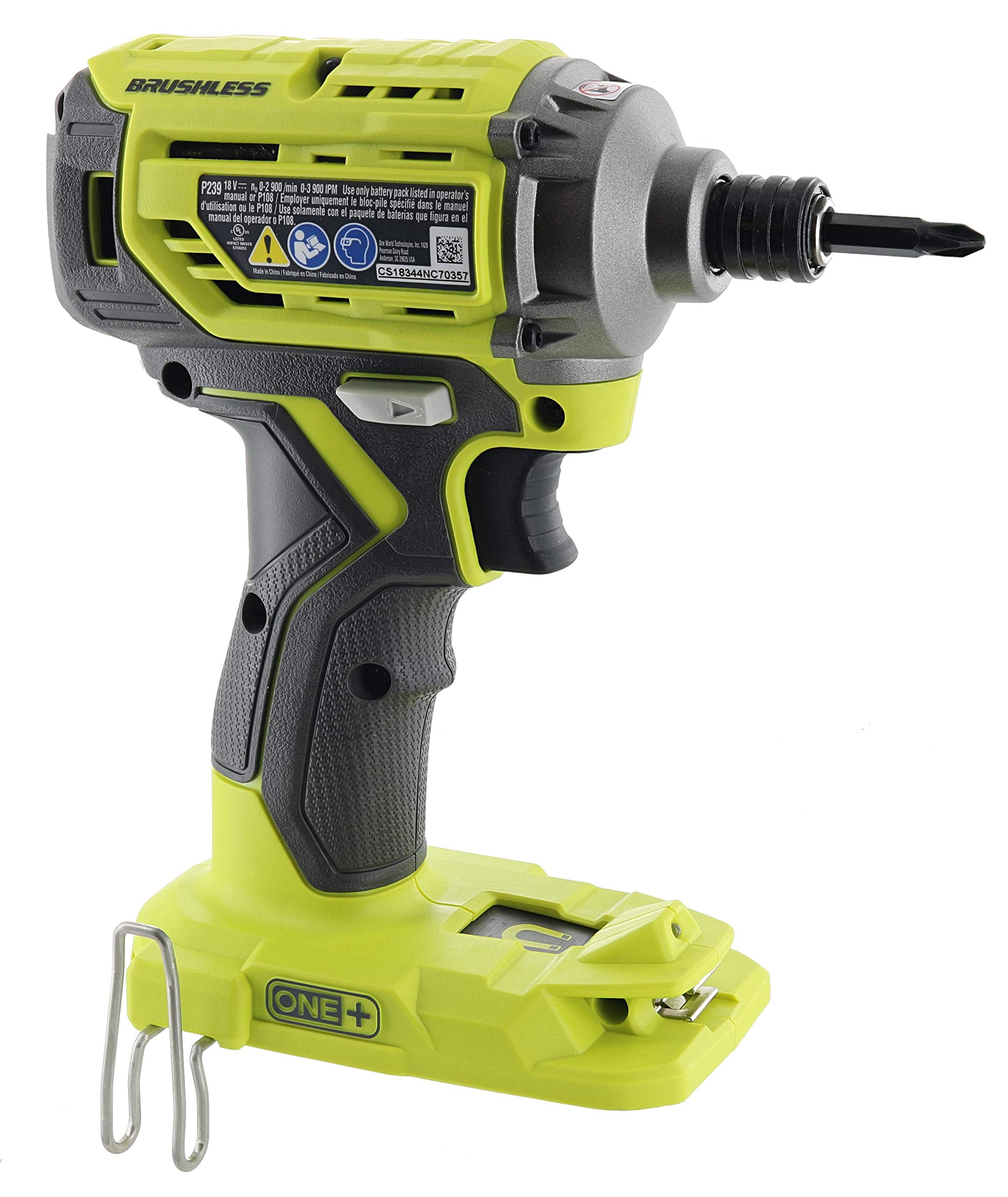 Mua Ryobi P239 18V Lithium Ion Brushless Cordless 2,000 Inch Pound Impact  Driver w/ Magnetic Bit Tray and LED Lighting (Battery Not Included Power Tool  Only) trên Amazon Mỹ chính hãng 2023 Giaonhan247