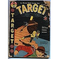 Target Vol 2 #3 TARGET Space Hawk by Basil Wolverton 1941 Golden Age