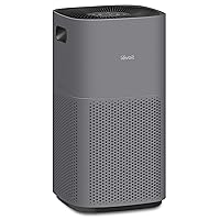 LEVOIT Air Purifiers for Home Large Room, Covers Up to 3175 Sq. Ft, Smart WiFi and PM2.5 Monitor, 3-in-1 Filter Captures Particles, Smoke, Pet Allergies, Dust, Pollen, Alexa Control, Core 600S, Gray
