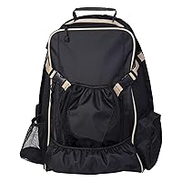 Huntley Equestrian Deluxe Equestrian Backpack, Black, One Size