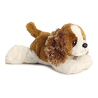 Aurora® Adorable Mini Flopsie™ Charles™ Stuffed Animal - Playful Ease - Timeless Companions - Brown 8 Inches