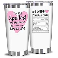 NewEleven Mothers Day Gifts For Wife From Husband - Romantic Anniversary Wedding Gifts For Wife, Her From Husband - Best Presents Idea For Wife, Women - 20 Oz Tumbler