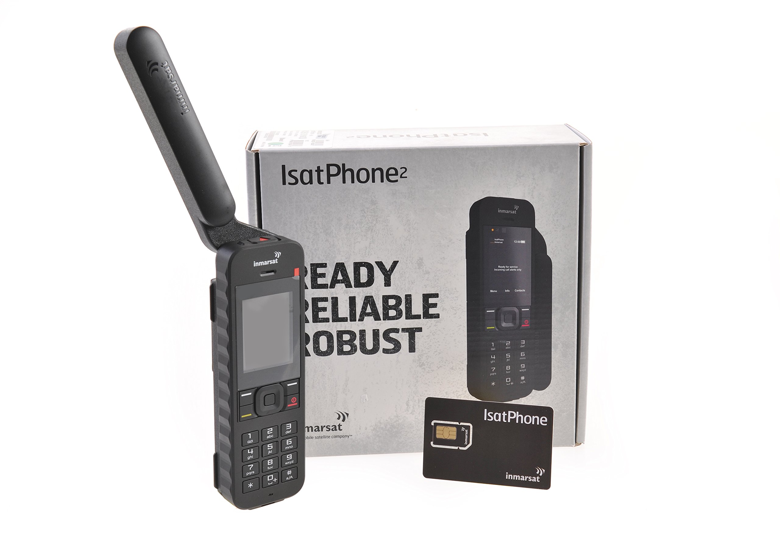 Inmarsat IsatPhone 2 with SIM Card and 100 Airtime Units
