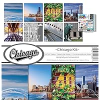Reminisce Chicago Scrapbook Collection Kit
