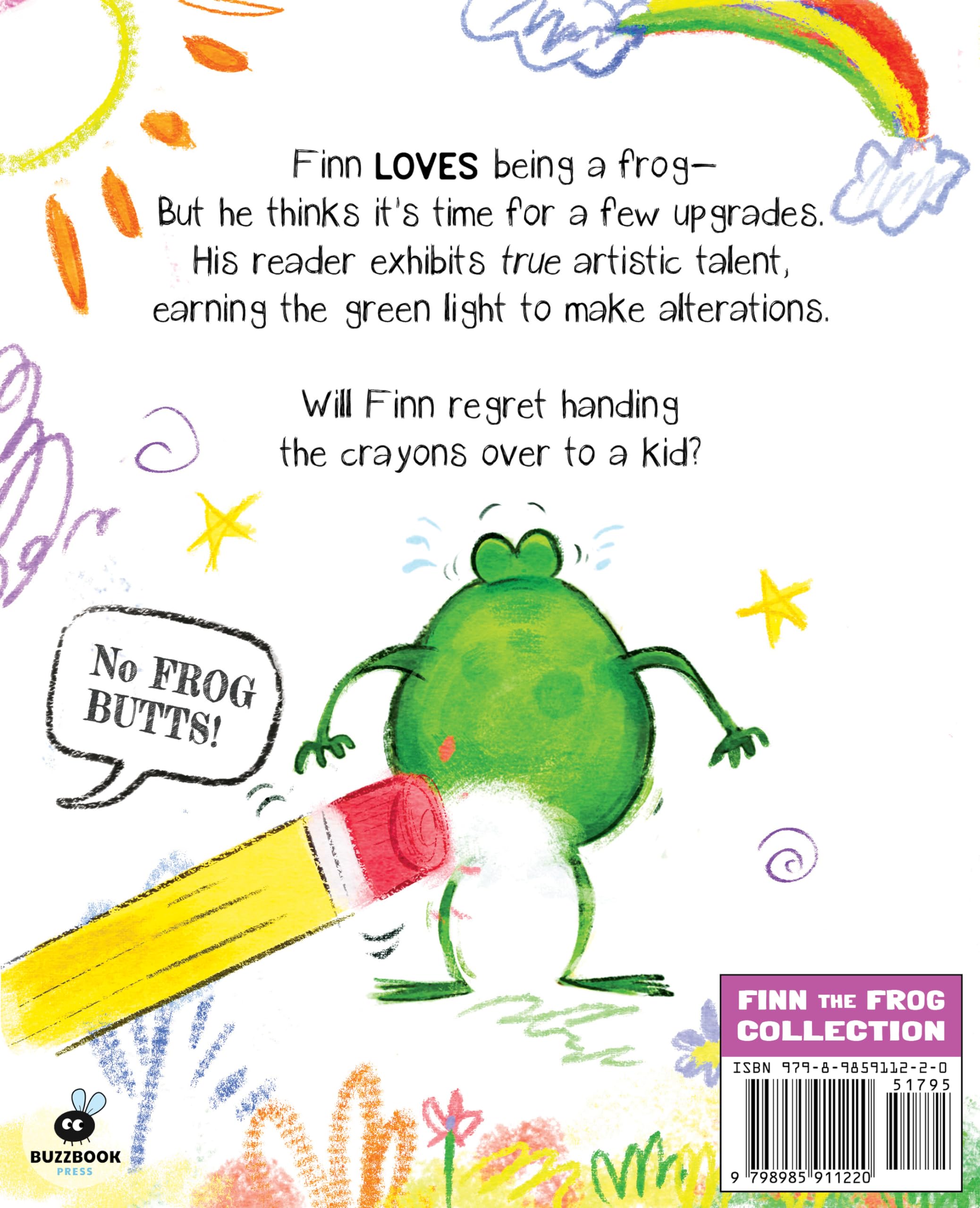 This Book Is A Mistake!: A Funny And Interactive Story For Kids (Finn the Frog Collection)