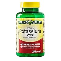 Potassium Caplets for Heart, Nerve & Muscle Function