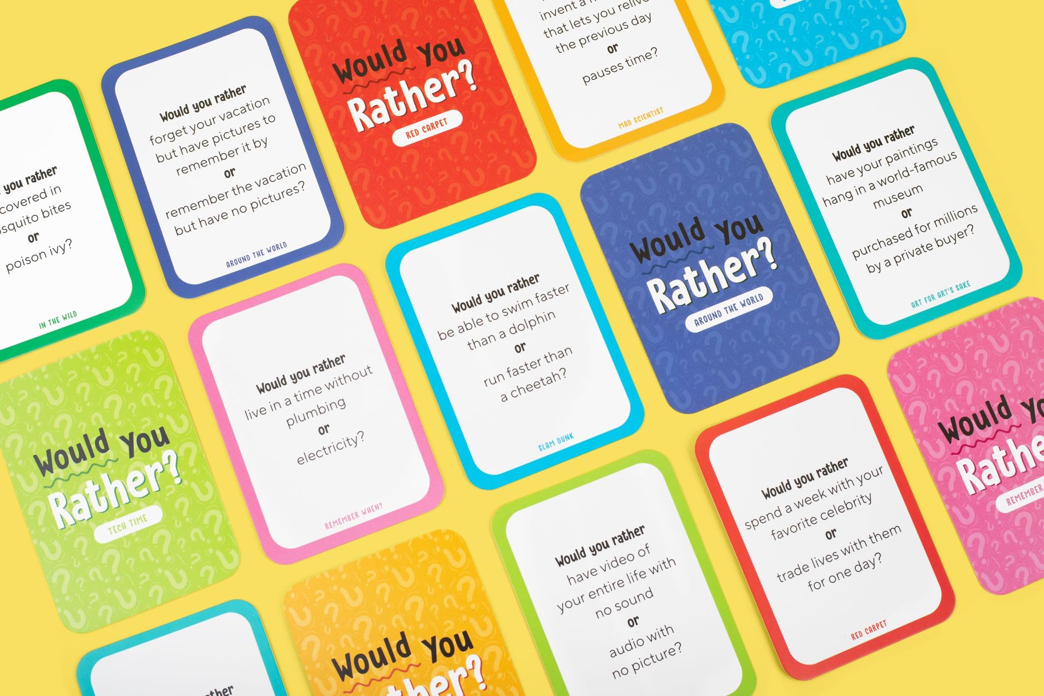 Would You Rather? Family Card Game: Fun Questions, Hilarious Answers, Lively Conversations!