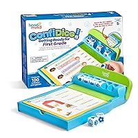 hand2mind ConfiDice! Getting Ready for First Grade, First Grade Prep, Learning Games for First Grade, Toddler Learning, Math and Reading Games, First Grade Workbook (100 Activities and Games)