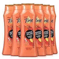 Tone Body Wash, Mango Splash, 16 fl oz (Pack of 6)