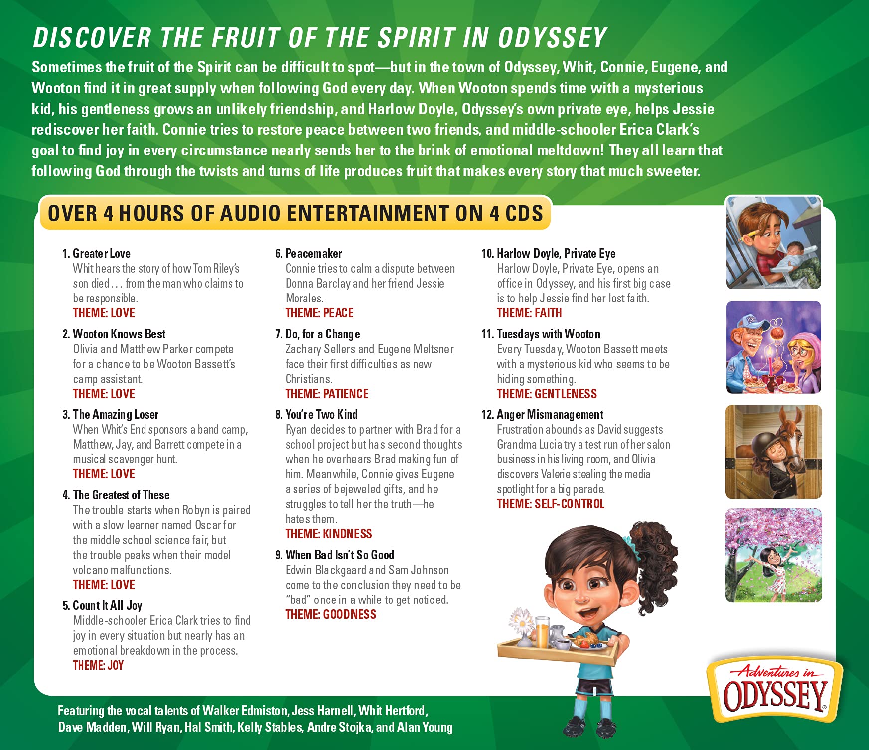 The Fruit of the Spirit: 12 Episodes to Grow On (Adventures in Odyssey)