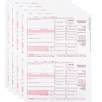 1099 DIV Copy A Income 2023, Laser Tax Form, Federal Pack of 100