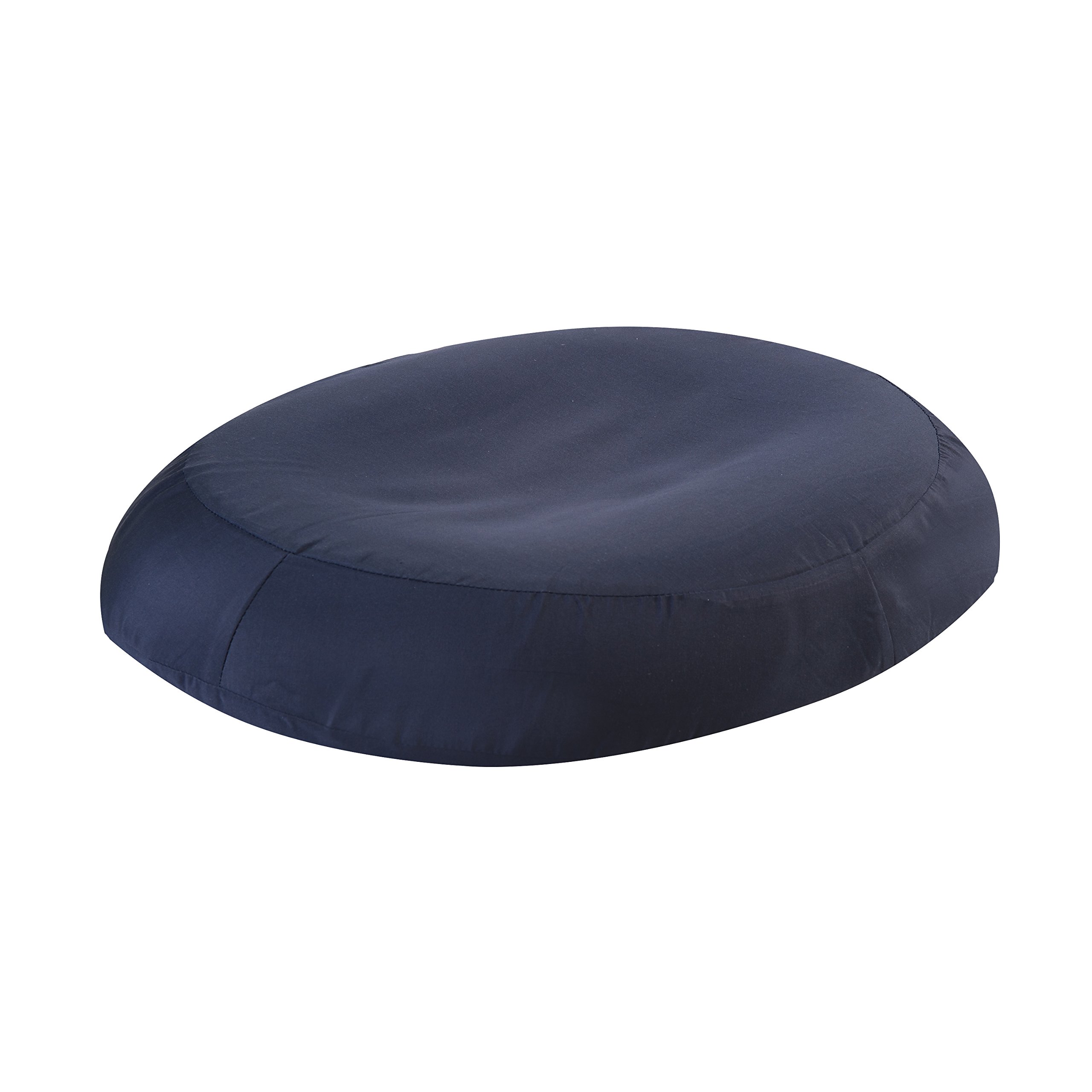 DMI Seat Cushion Donut Pillow and Chair Pillow for Tailbone Pain Relief, Hemorrhoids, Prostate, Pregnancy, Post Natal, Pressure Relief and Surgery, 18 x 15 x 3, Navy