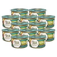 Purina Fancy Feast Medleys Wet Cat Food, White Meat Chicken Primavera with Tomatoes, Carrots & Spinach in Silky Broth, No Artificial Colors, 3 Ounce Can (Pack of 12)