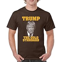 Trump The Gold Standard T-Shirt President 2024 MAGA First Make America Great Again Republican Deplorable Men's Tee