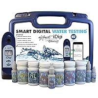 Industrial Test Systems ITS Exact iDip 570 Marine Aquarium, Coral, & Aquaculture Water Starter Test Kit | Bluetooth | Waterproof | 7-Parameters | (486107-MA-K)