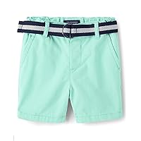 Baby Boys' and Toddler Twill Belted Chino Short