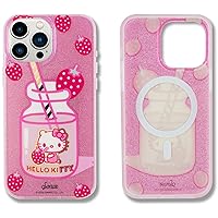 Sonix x Sanrio Case for iPhone 15 Pro Max | Compatible with MagSafe | 10ft Drop Tested | Hello Kitty Strawberry Milk