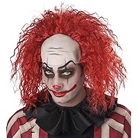 Creepy Clown Wig Standard