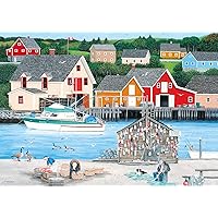 Ravensburger Fisherman's Cove 1000 Piece Jigsaw Puzzle for Adults - 12000306 - Handcrafted Tooling, Made in Germany, Every Piece Fits Together Perfectly