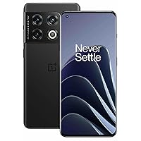 OnePlus 10 Pro 5G Dual-SIM 128GB ROM + 8GB RAM (GSM Only | No CDMA) Factory Unlocked 5G Smartphone Global Version - Volcanic Black