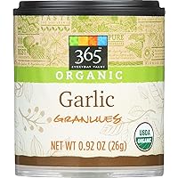 365 by Whole Foods Market, Garlic Granules Organic, 0.92 Ounce