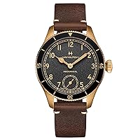 Hamilton Khaki Aviation Pioneer Hand Wind Black Dial Men's Watch H76709530