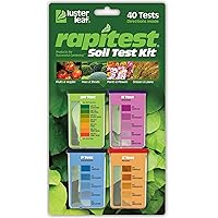 1601 Rapitest Test Kit for Soil pH, Nitrogen, Phosphorous and Potash, 1 Pack