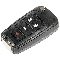 Dorman 95631 Keyless Remote Case Repair Compatible with Select Chevrolet Models, Black