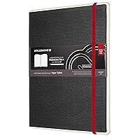 Moleskine Adobe Creative Cloud Paper Tablet, Extra Large, Black, Hard Cover (7.5 x 9.75) 176 Pages