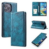 Smartphone Flip Cases Compatible with iPhone 14 Pro Max Wallet Case With Card Holder Magnetic Phone Case Shockproof Cover Leather Protective Flip Cover-Credit Card Holder-Kickstand Book Folio Phone Ca