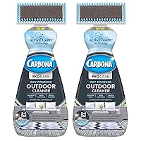 Carbona Pro Care Oxy Powered Outdoor Cleaner with Active Foam Technology | 22 Fl Oz, 2 Pack